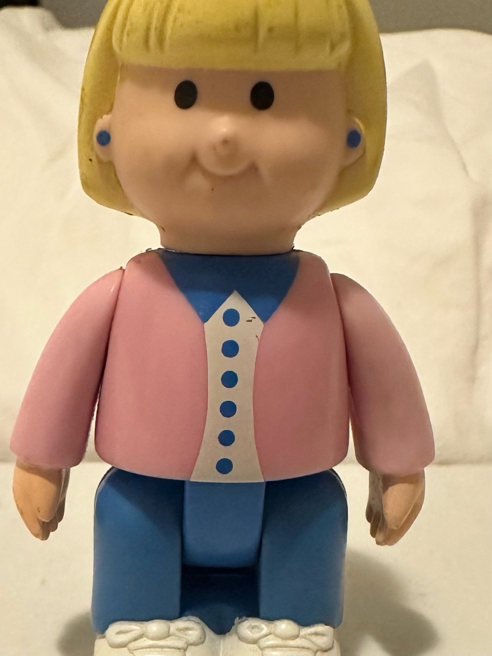 TOYS R US Geoffrey Inc. 1999 Dollhouse Toy Figure Mom Doll Posable - Vintage